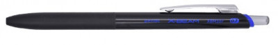 Pix Penac X-beam Xbm-107, Rubber Grip, 0.7mm, Clema Metalica, Corp Negru - Scriere Albastra foto