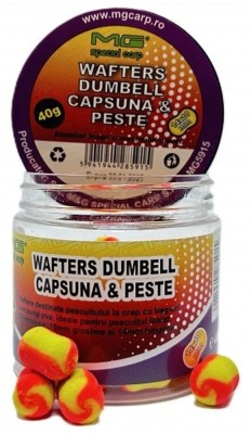 Wafters MG Dumbell, Capsuna Peste, 10mm, 40g foto