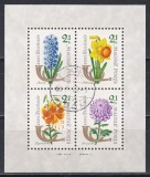 Ungaria 1963 - Flori - Ziua Timbrului, Colita, Stampilat
