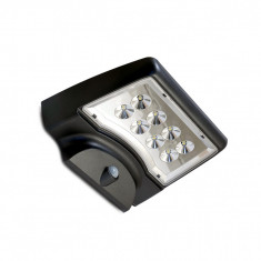 Lampa solara pentru gradina, cu senzor de miscare, 8xLED, 300 lm, 19x14x7 cm