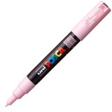 Marker UNI PC-1M Posca 0.7 mm,varf rotund,roz deschis