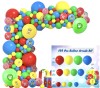 Set arcada baloane decorative Patrula Catelusilor din 154 piese ANTADESIM, ideal pentru botez sau alte aniversari, calitate latex Extra, Multicolor