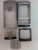 Carcasa Completa Nokia 6280 Compatibila, Fata Neagra Gri + Geam