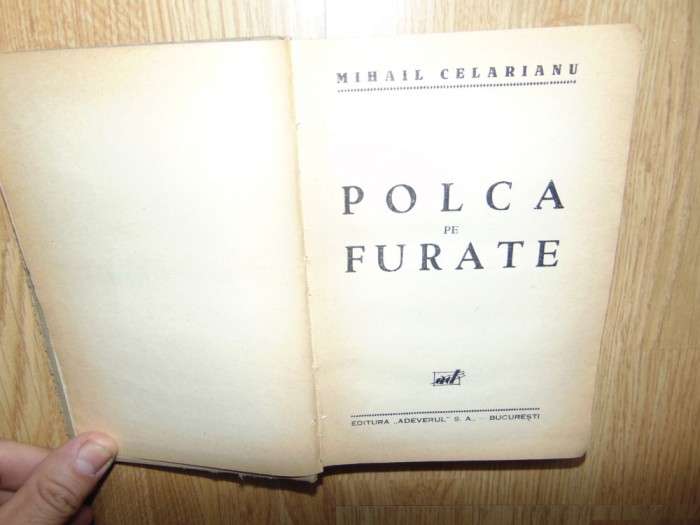 MIHAIL CELARIANU -POLCA PE FURATE