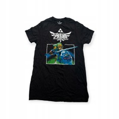 Tricou negru de damă cu imprimare Spencer&amp;#039;s, Măr. S