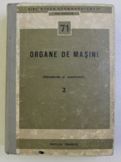 ORGANE DE MASINI (STANDARDE SI COMENTARII) VOL. II , 1972 foto