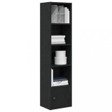VidaXL Bibliotecă Stejar negru 31x24x127 cm Lemn prelucrat