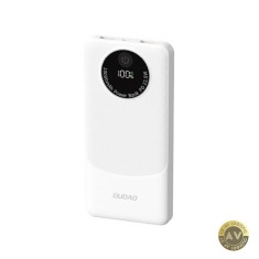 Baterie Externa Dudao K12 10000mAh 22.5W QC + PD 1 x USB-C - 2 x USB-A Alba