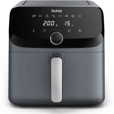 Friteuza cu aer cald Tefal Easy Fry Mega EY855BE0, 2020W, capacitate 7.5 L, 8 programe automate, vas detasabil antiaderent, display LCD, temperatura r