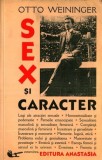 Cartea "SEX SI CARACTER" scrisa de OTTO WEININGER nn