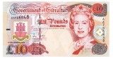 Gibraltar 10 Pounds 2006 P-32 UNC