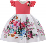 Pentru cosplay Rochie florală pentru fete și adulți tineri Moda flori talie copi, Oem