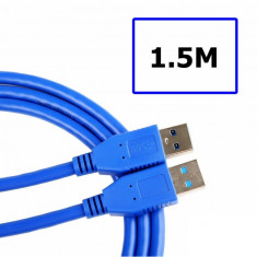 Cablu USB 3.0 Tata - Tata-Lungime 1.5 Metri