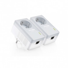 Kit Adaptor Powerline TP-LINK TL-PA4010PKIT, Ethernet 500Mbps foto