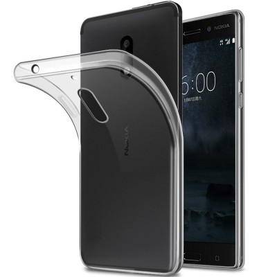 Husa NOKIA 6 - Luxury Slim Case TSS, Transparent foto