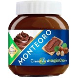 Crema De Alune Cu Cacao Monteoro Fara Zahar 350gr