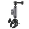 Cleste Ghidon Bicicleta Telesin GoPro Hero 12/11/10, DJI Action 4/3, Insta360 X3, SJCAM - Prindere Sigura, Rotire 360, Max 28mm