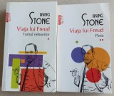 Viata lui Freud (2 volume) de Irving Stone, roman biografic, psihanaliza, 2019