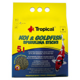 TROPICAL Koi &amp;amp; Goldfish spirulina sticks - 5L/400g