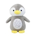 Pinguin de plus cu muzica si proiectie 25 cm, Baby Sunki