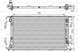 VALEO 735472 Radiator, racire motor