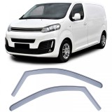 Deflector de vant, protectie &icirc;mpotriva ploii, protectie &icirc;mpotriva vantului, negru, potrivit pentru Citroen Jumpy Spacetourer din 16 Performance AutoTu