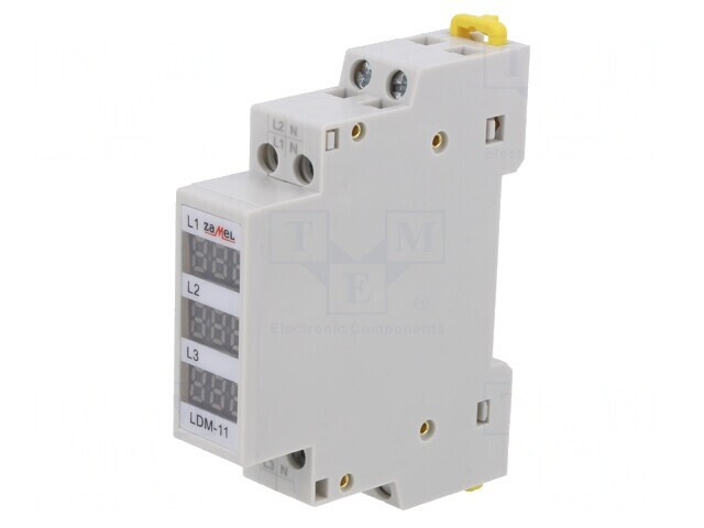 Indicator de Tensiune 3x80-500VAC IP20 pentru Șină DIN LDM-11