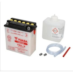 Baterie moto 12V 5Ah (YB5L-B) pachet acid inclus Yuasa