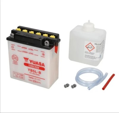 Baterie moto 12V 5Ah (YB5L-B) pachet acid inclus Yuasa foto
