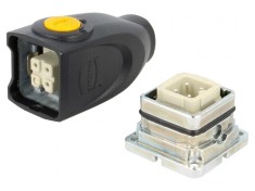 Set Conector HDC Tată-Mamă 4+3 PIN