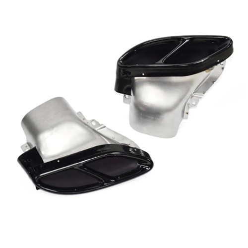 Ornament de toba compatibil Mercedes Clasa C w205 S205 pachet AMG -Negru Cod:TYH117BL Automotive TrustedCars