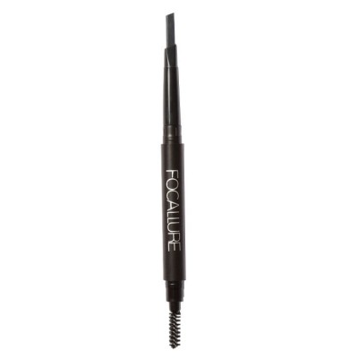 Creion sprancene Focallure Auto Brows Pen, 01 Dark Gray foto