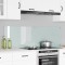 vidaXL Spate de bucătărie Alb 80 x 50 cm sticlă securizată 3415522