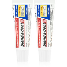 Blend-a-dent Extra Strong Original cremă de fixare pentru proteze dentare 2x47 g