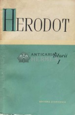 Istorii (volumul 1) - 1961 - Herodot ($S131) foto