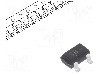 Tranzistor PNP, bipolar, SC70, SOT323, ONSEMI - BC856BWT1G