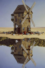 Puzzle Schmidt 500 Jacek Yerka : Reflections--- foto