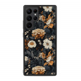Husa Samsung Galaxy S22 Ultra - Skino Rusty Flowers, textura flori
