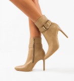 Cumpara ieftin Botine dama Nexyt Khaki
