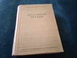 Cumpara ieftin DICTIONAR INVERS 1957