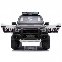 Ma?inu?a electrica cu telecomanda Ford Raptor Police Edition Negru foto