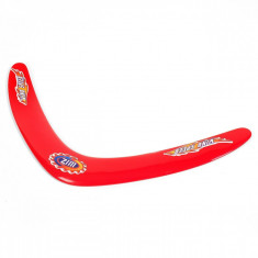 Disc zburator, model bumerang, 26 cm, rosu foto