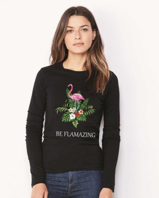 Bluza de dama neagra - Be Flamazing - S foto