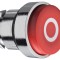 Comutator apăsare 22mm roșu