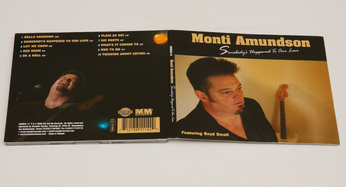 Monti Amundson &ndash; Somebody&#039;s Happened To Our Love - CD audio original NOU