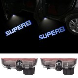 Cumpara ieftin Set 2 Holograme cu logo dedicate Skoda Superb, AutoLux