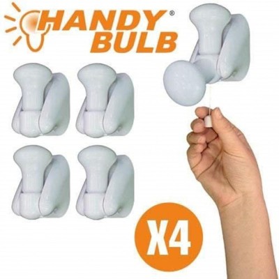 Set 4 becuri fara fir cu intrerupator Handy Bulb LED foto