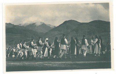 1823 - URICANI, Hunedoara, ETHNICS, Hora, Romania - old postcard - unused - 1938 foto