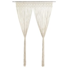 Perdea macrame, 140 x 240 cm, bumbac foto