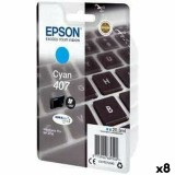 Cartuș cu Cerneală Originală Epson N&ordm; 407 Cyan (8 Unități)